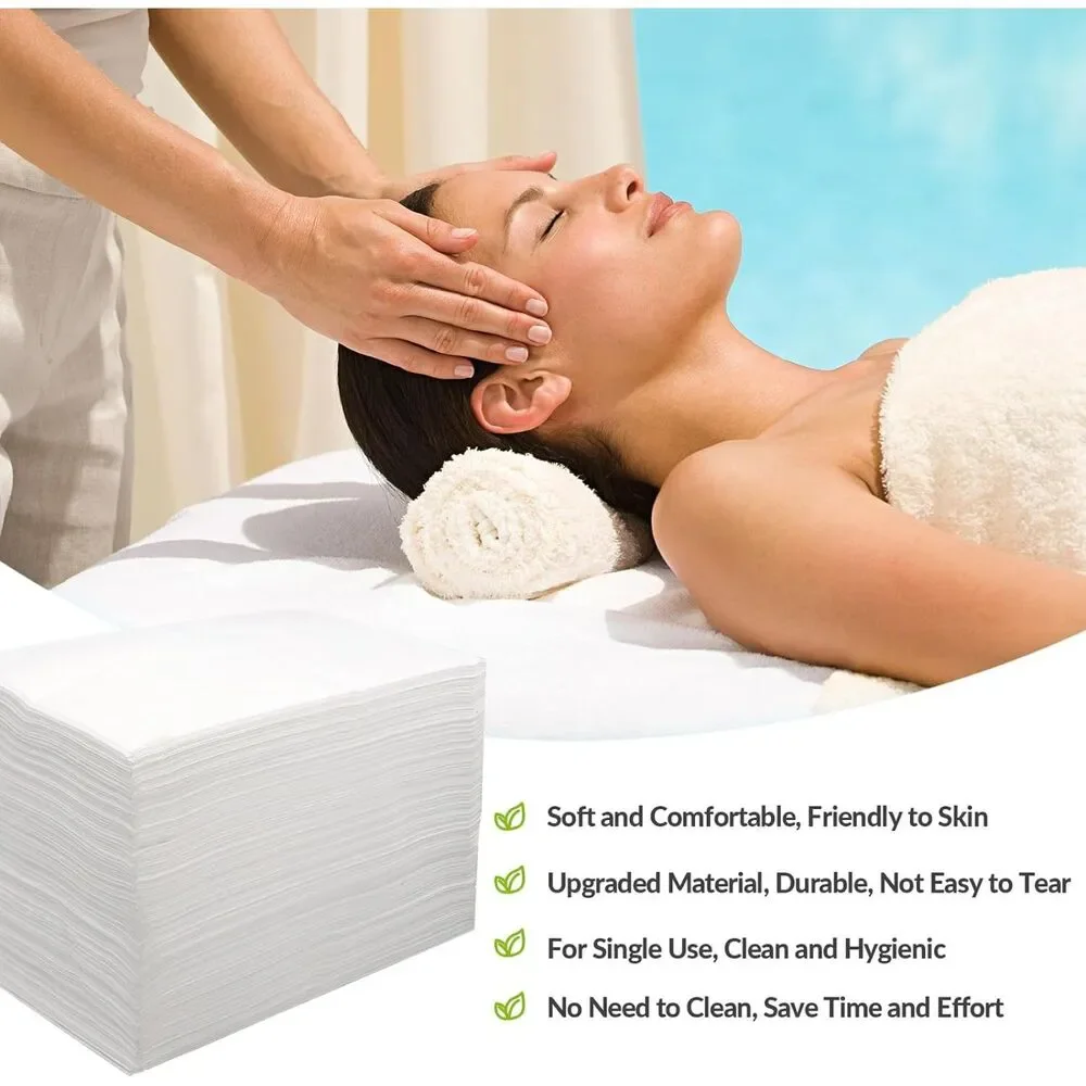 20 Disposable Massage Table Sheets 39 x 79 Extra-Large Spa Bed Covers